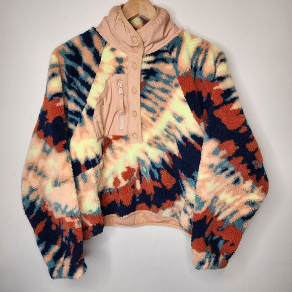 Free People Oasis Aurora Pullover Jacket Hit The Slopes Womens XS Gorpcore Ski - Picture 2 of 10